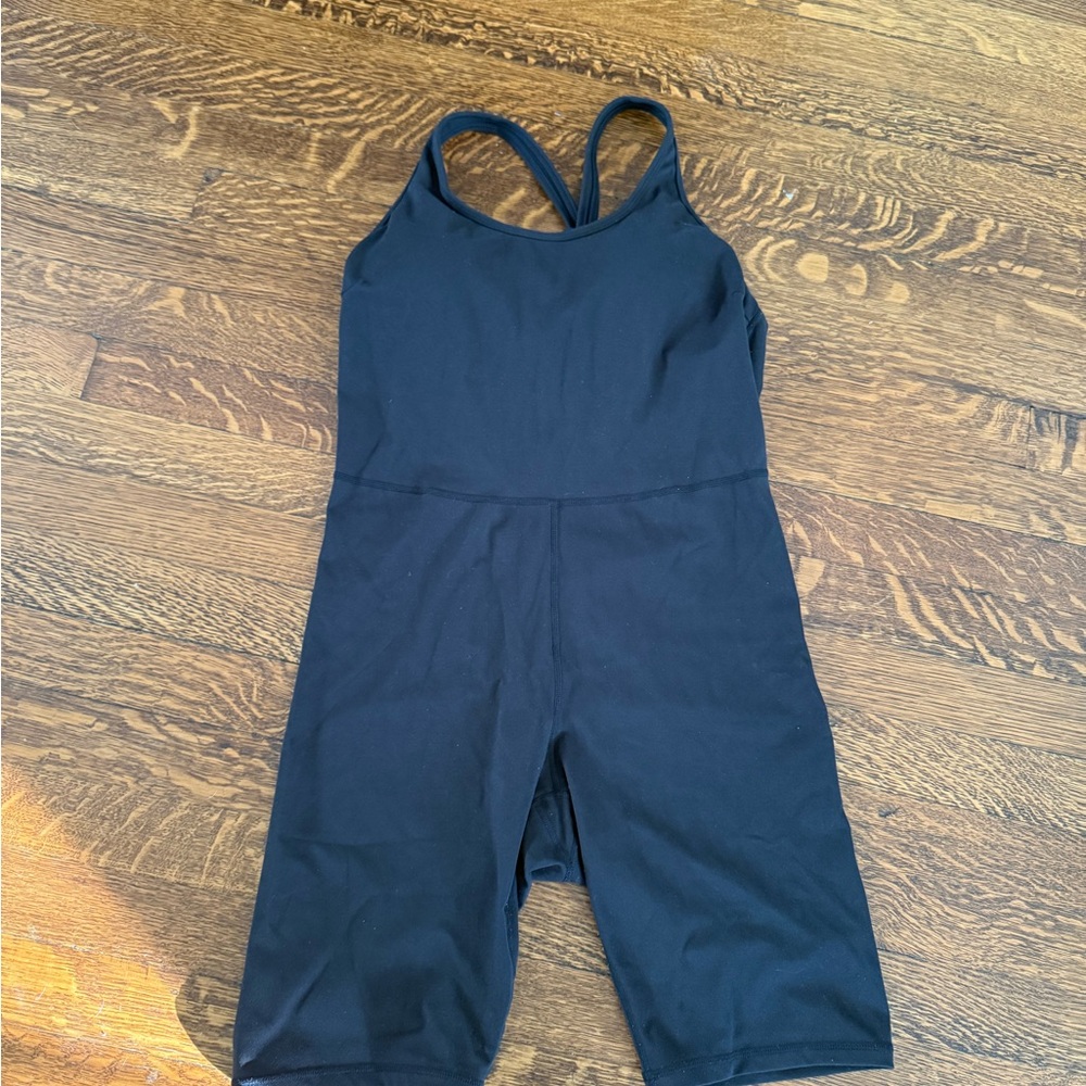 Black Athletic Jumpsuit